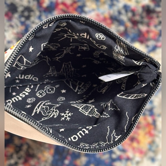 NEW Catstudio Georgia “Eat a Peach” Woven Zip Pouch 5x7 Atlanta Okefenokee - Picture 2 of 11